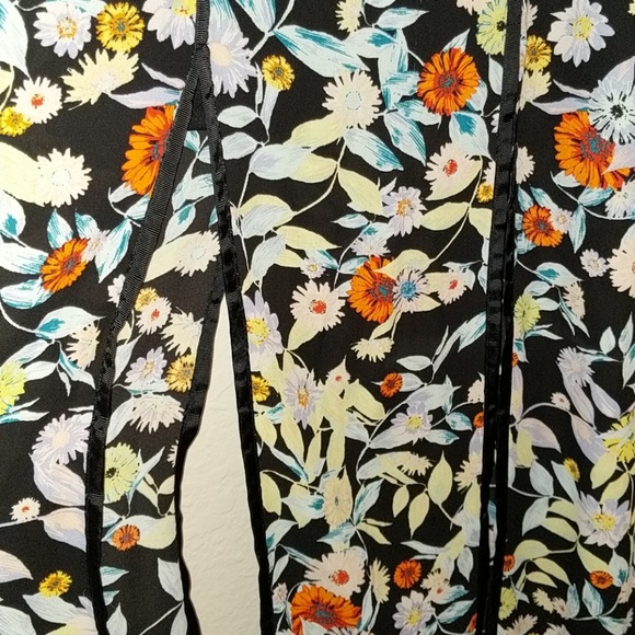 Volcom Black Floral Maxi Skirt - Picture 2 of 4